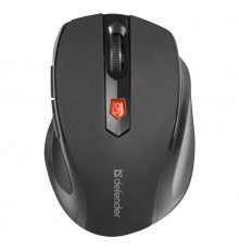 MOUSE DEFENDER ULTRA MM-315 RF BLACK OPTICAL 1600DPI 6P