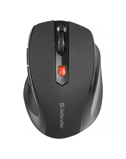 MOUSE DEFENDER ULTRA MM-315 RF BLACK OPTICAL 1600DPI 6P