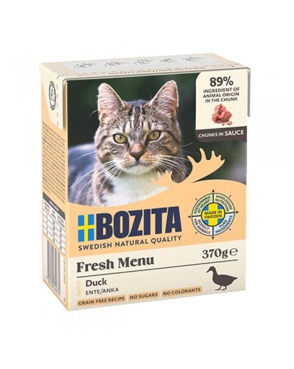 BOZITA Fresh Menu Duck in gravy - wet cat food - 370g