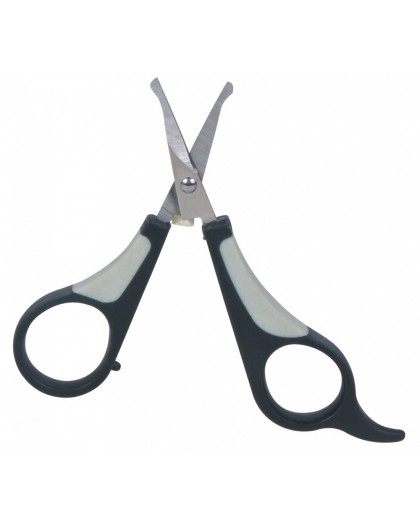 TRIXIE 2360 pet grooming scissors Black, Grey, Stainless steel Ambidextrous Universal