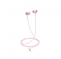 Havit E303P wired headphones pink