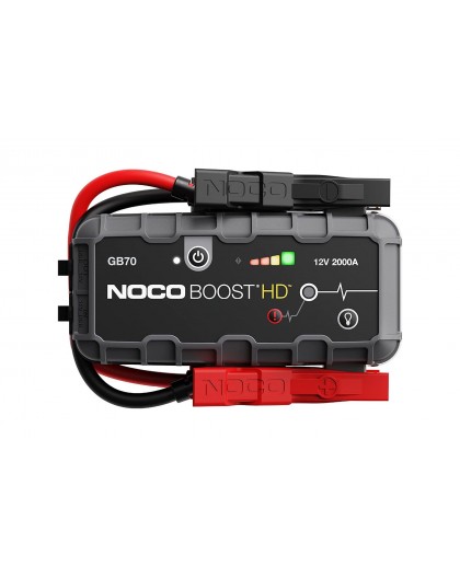 NOCO GB70 Boost 12V 2000A пусковое устройство с интегрированной 12V/USB батареей