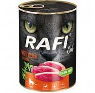 Dolina Noteci Rafi with duck - wet cat food - 400g