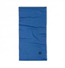 Buff Merino Lightweight Jr Solid Children's merino wool neck warmer Blue