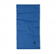 Buff Merino Lightweight Jr Solid Children's merino wool neck warmer Blue