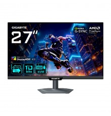 GIGABYTE M27UP 27” 4K UHD Gaming Monitor - Dual Mode (4K 160Hz or FHD 320Hz), 3840 x 2160, 1ms, 350 cd/m², FreeSync Premium Pro,