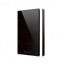 GRENTON TOUCH PANEL/ 8 TOUCH AREAS/ TF-BUS/ BLACK GLASS FRONT