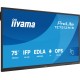 iiyama 75" Interactive 4K UHD Touchscreen elevating interactive collaboration