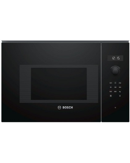 Bosch Serie 6 BFL524MB0 microwave Black Solo microwave Built-in 20 L 800 W
