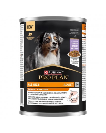 PURINA Pro Plan Everyday nutrition All size Adult Turkey in jelly - wet dog food - 400g