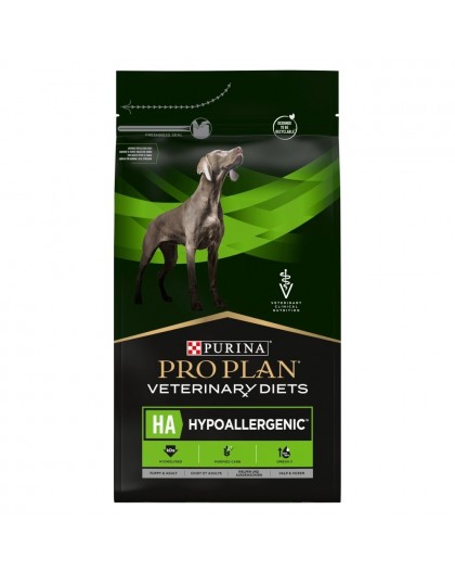 PURINA Pro Plan Veterinary Diets Canine HA Hypoallergenic - dry dog food - 3 kg
