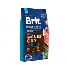 BRIT Premium by Nature Adult Sensitive Lamb and Rice - dry dog food - 8 kg