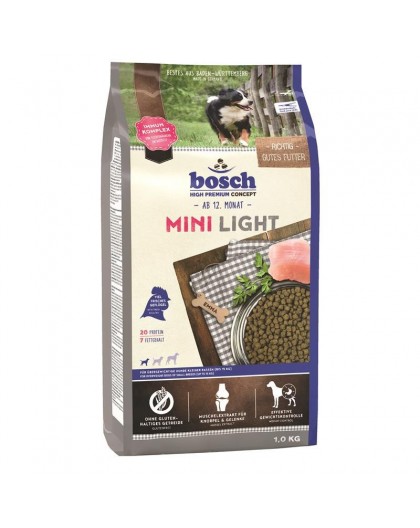 BOSCH Mini Light - dry dog food - 2,5 kg
