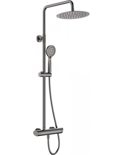 Rain shower with shower faucet