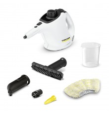 Kärcher SC 1 Cylinder steam cleaner 1200 W Black, White