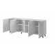 Cama Commode PAFOS 200x42x82 white matt