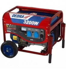 DEDRA DEGB3600K engine-generator 2800 W 15 L Petrol Blue, Red