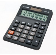 Casio MX-12B 12-digit black office calculator
