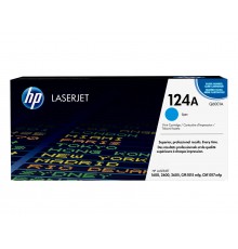HP 124A Cyan Original LaserJet Toner Cartridge