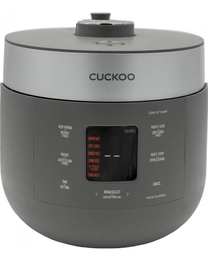 Cuckoo CRP-ST1009F rice cooker 1.8 L 1150 W Grey