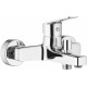 Wall-mounted bathtub mixer