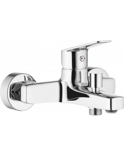 Wall-mounted bathtub mixer