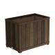 KETER 261035 garden planter walnut