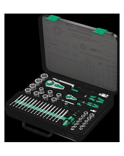 Wera 8100 SA/SC 2 Zyklop Set Ratchet screwdriver