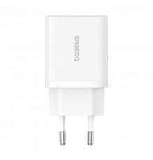 Baseus P10111404213-00 Cube USB-C / USB-A 30W mains charger White