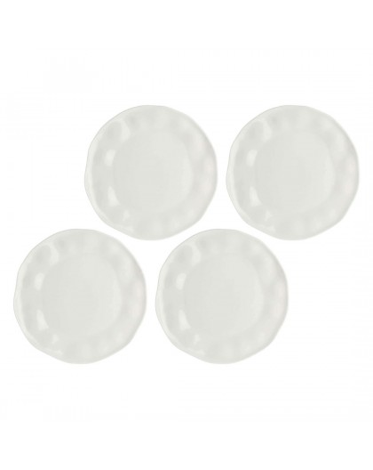 Set of 4 dinner plates LUNIA