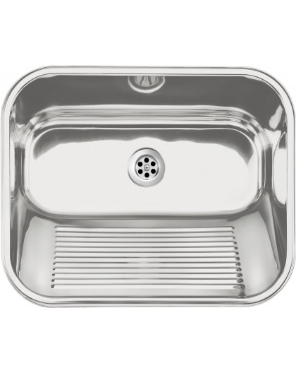 1-bowl utility sink - recessed or wall-mounted