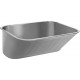 1-bowl utility sink - recessed or wall-mounted