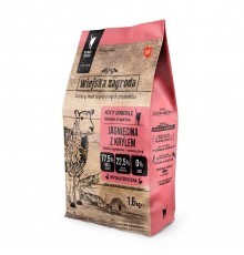 WIEJSKA ZAGRODA Lamb with krill - dry cat food - 400g