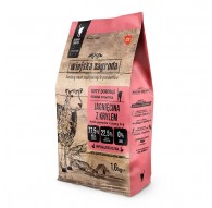 WIEJSKA ZAGRODA Lamb with krill - dry cat food - 400g