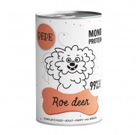 PAKA ZWIERZAKA Pepe Roe deer - wet dog food - 400g
