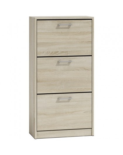 Topeshop PAULA SONOMA shoe organizer Closed Oak