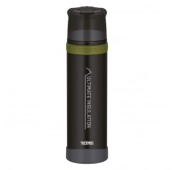 Outdoor thermos flask for extreme conditions with 0.9 l cup, black matt 150063