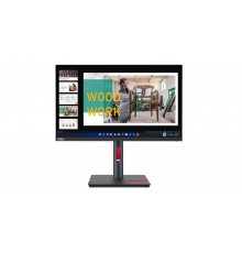 Lenovo ThinkVision P24q-30 LED display 60.5 cm (23.8") 2560 x 1440 pixels Quad HD Black