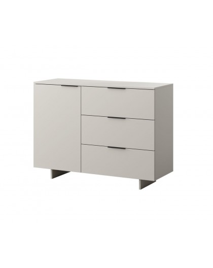 Cama 1D3S ALMA chest of drawers 120x41.5xH90 cashmere