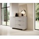 Cama 1D3S ALMA chest of drawers 120x41.5xH90 cashmere