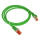 A-LAN KKS6ZIE2.0 networking cable Green 2 m Cat6 F/UTP (FTP)
