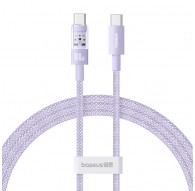 Baseus Gem USB C to USB C fast charging cable 1 m 100 W Purple