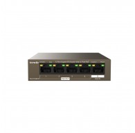 Tenda TEG1105PD network switch Gigabit Ethernet (10/100/1000) Power over Ethernet (PoE) Brown