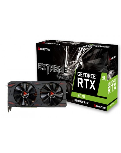 Biostar VN3706RM82 graphics card NVIDIA GeForce RTX 3070 8 GB GDDR6