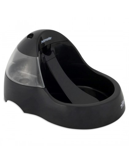 PETMATE Deluxe Fresh Flow Black - automatic water bowl – 3l