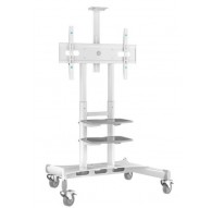 Mobile TV Stand 50"-83" up to 90 kg ONKRON TS1881 White