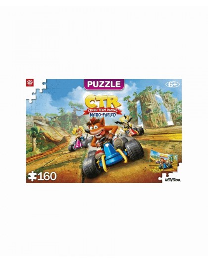 Good Loot Kids Puzzle Crash Team Racing Nitro-Fueled (160 pieces)
