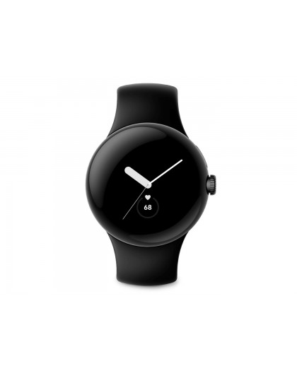 Google Pixel Watch AMOLED 41 mm Digital Touchscreen Black Wi-Fi GPS (satellite)