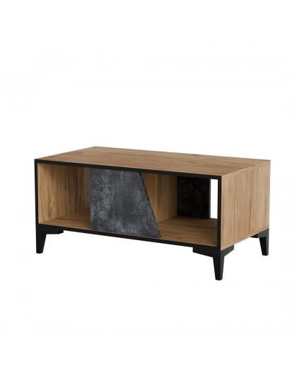 Cama Coffee table/latrine OVO 90x50xH39 oak/concrete