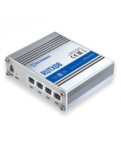 Teltonika RUTX08 wired router Gigabit Ethernet Stainless steel